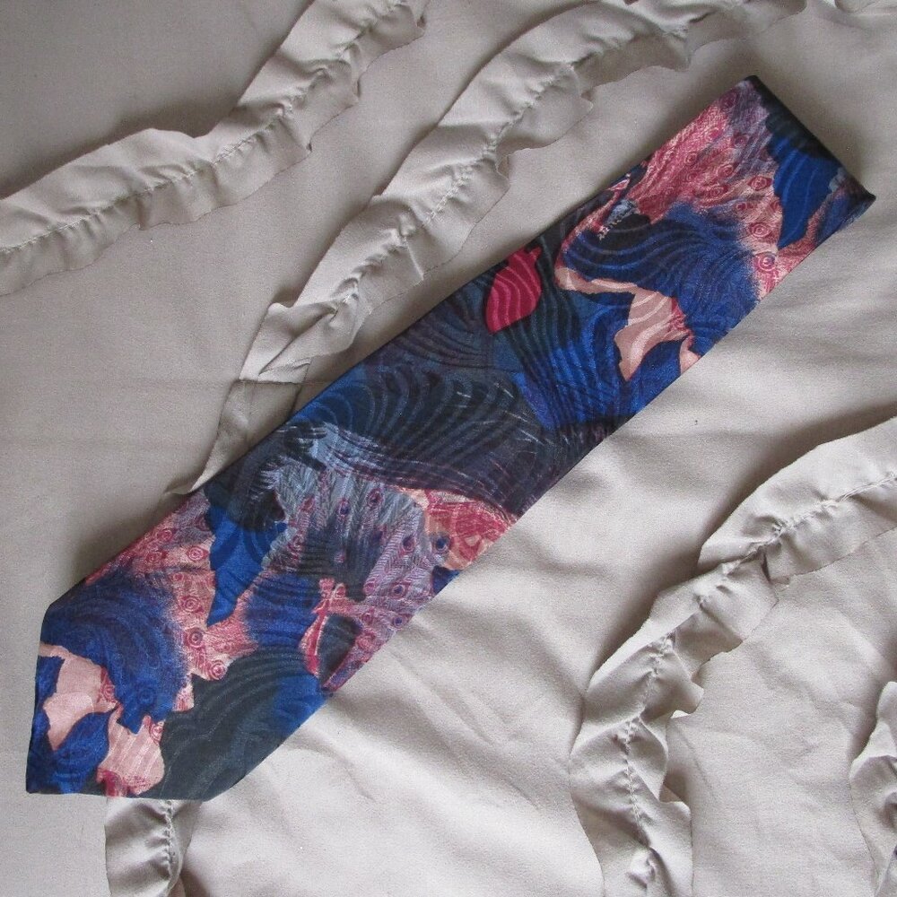 men's silk designer necktie